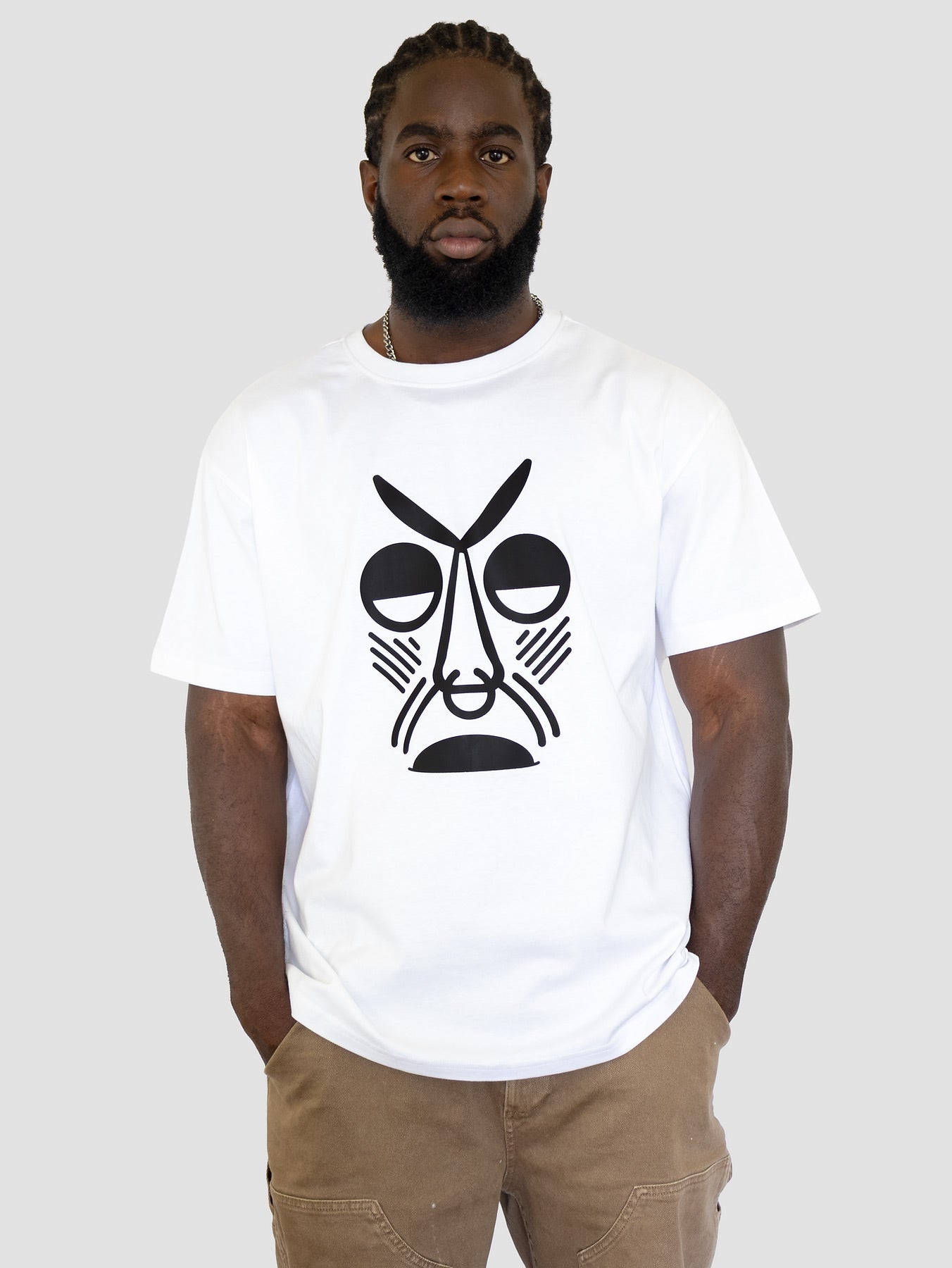 T-Shirt OBSERVO - Blanc (La Toile de l'Âme)