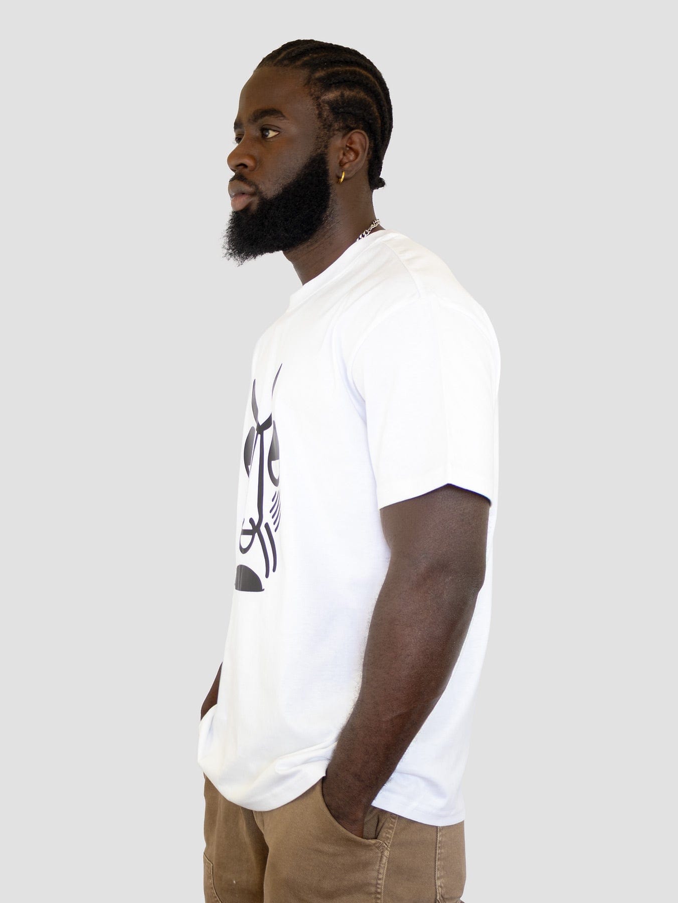 T-Shirt OBSERVO - Blanc (La Toile de l'Âme)