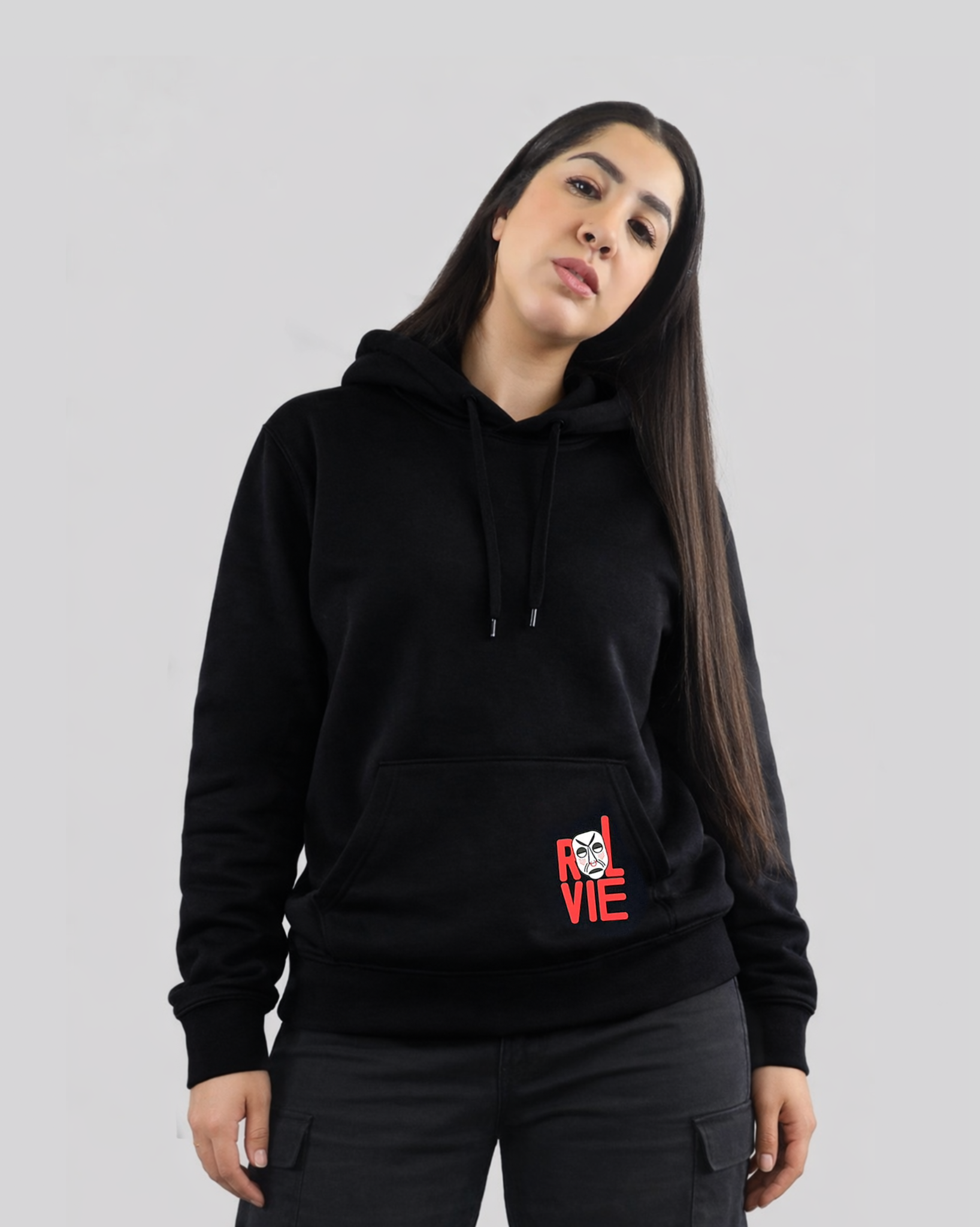 Hoodie RVRED - L'Ascension Silencieuse