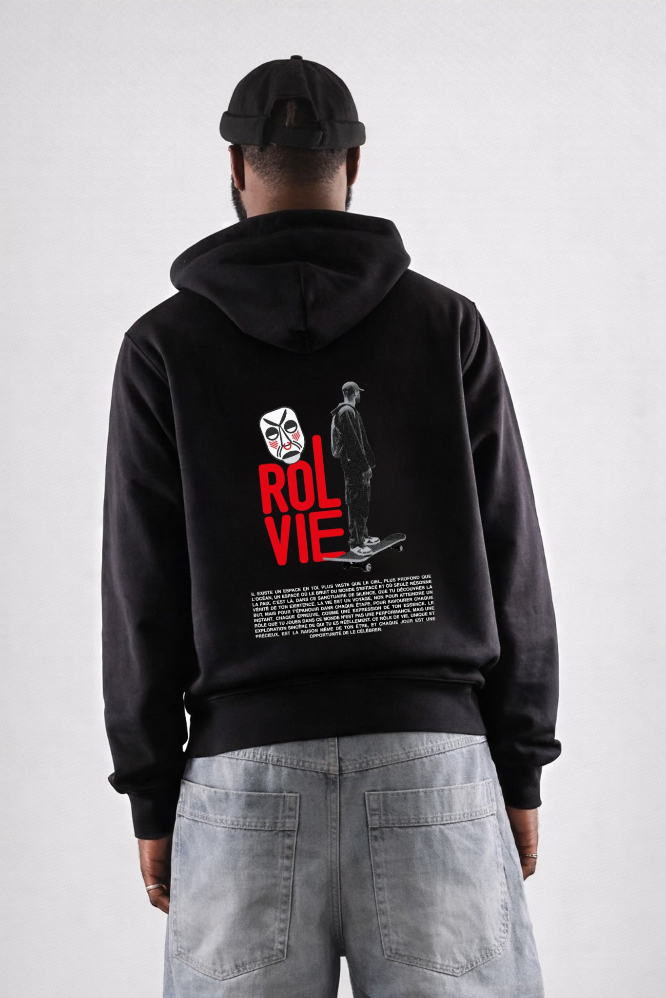 Hoodie RVRED - L'Ascension Silencieuse